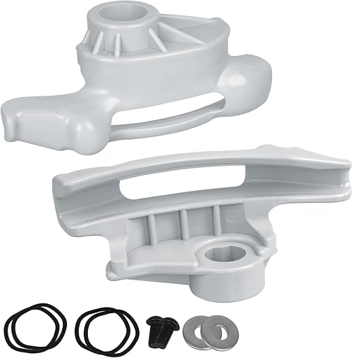8184432 Nylon Duck Head Fits Coats Tire Machine Changer Replacement Part | Low Profile Grey 2 Pack Mount Demount Kit. Durable Nylon Duck Bill Tool for Tire Machine Maintenance & Repair