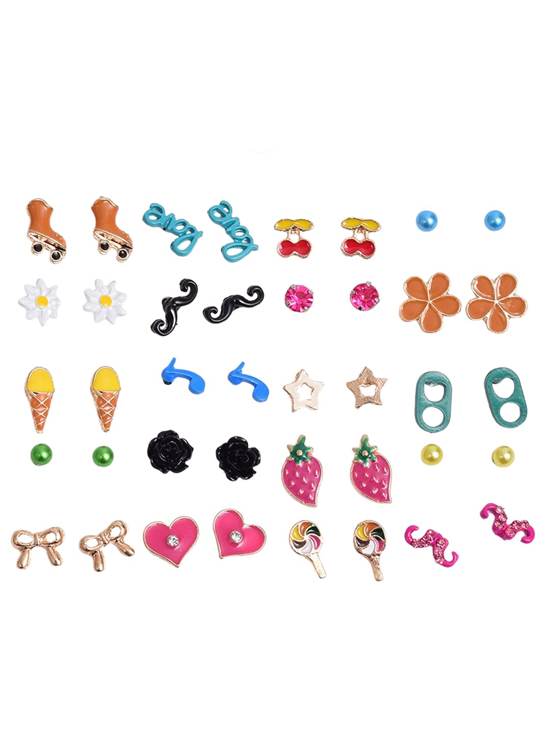See full amazon price history chart for Melbees by Yellow Chimes Stud Earrings for Girls Set of 20 Pairs of Cute Shapes Combo Studs Earrings For Kids And Girls Melbees by Yellow Chimes Stud Earrings for Girls Set of 20 Pairs of Cute Shapes Combo Studs Earrings For Kids And Girls (B09P5B74W1) Amazon Price History, Amazon Price Tracker