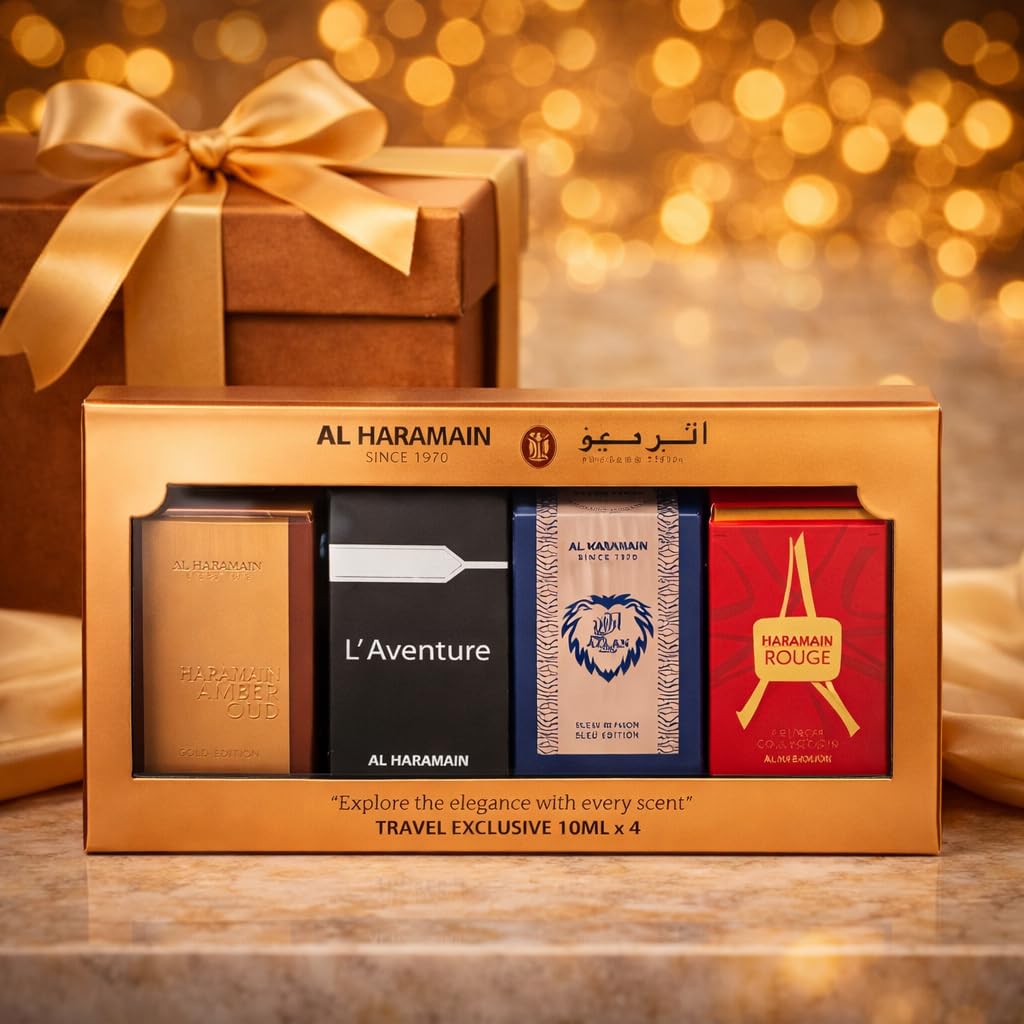 Amazon.com : Al Haramain Fragrance Discovery Set for Men & Women