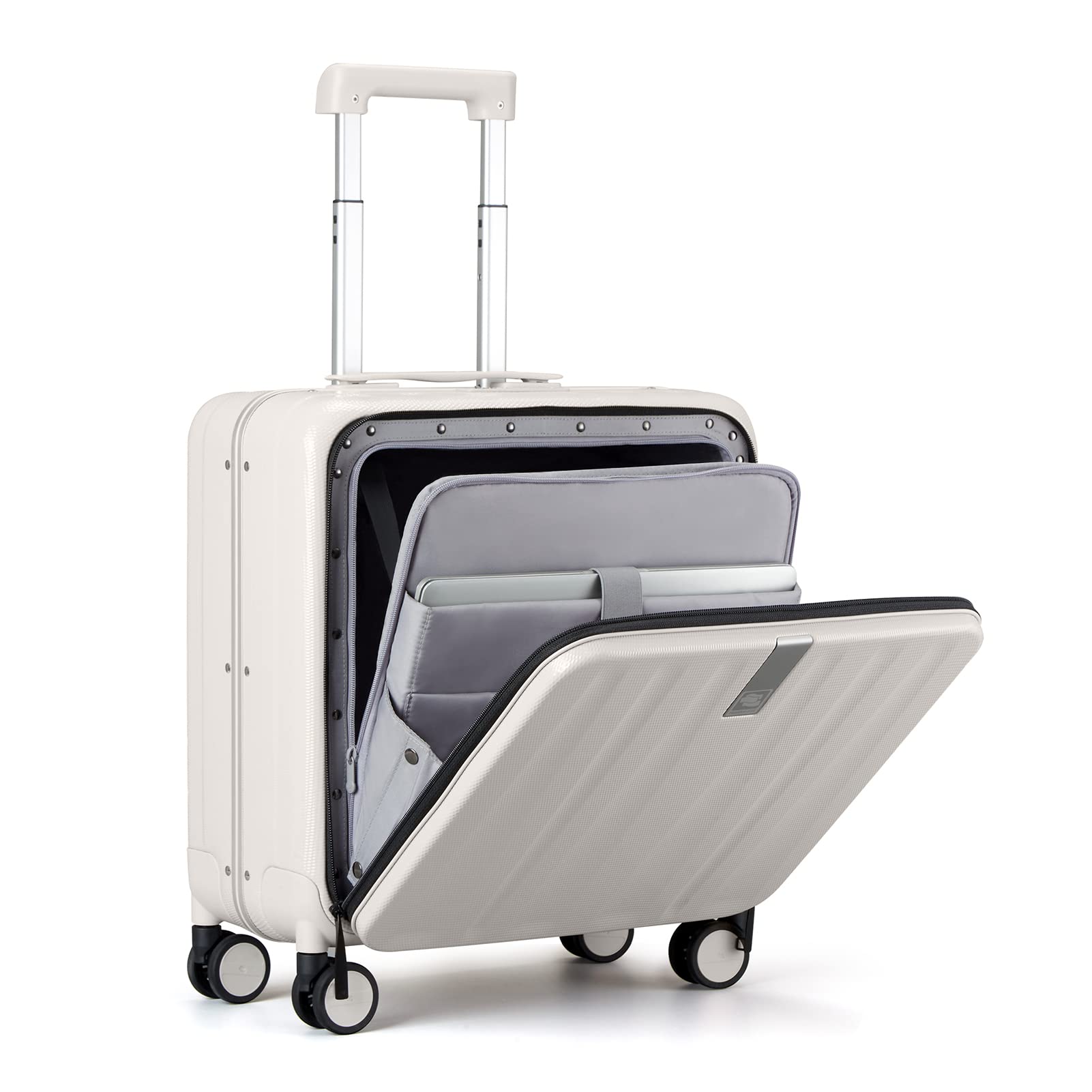 Hanke Lightweight Hardside Luggage 8 Spinner Silent Wheels Travel