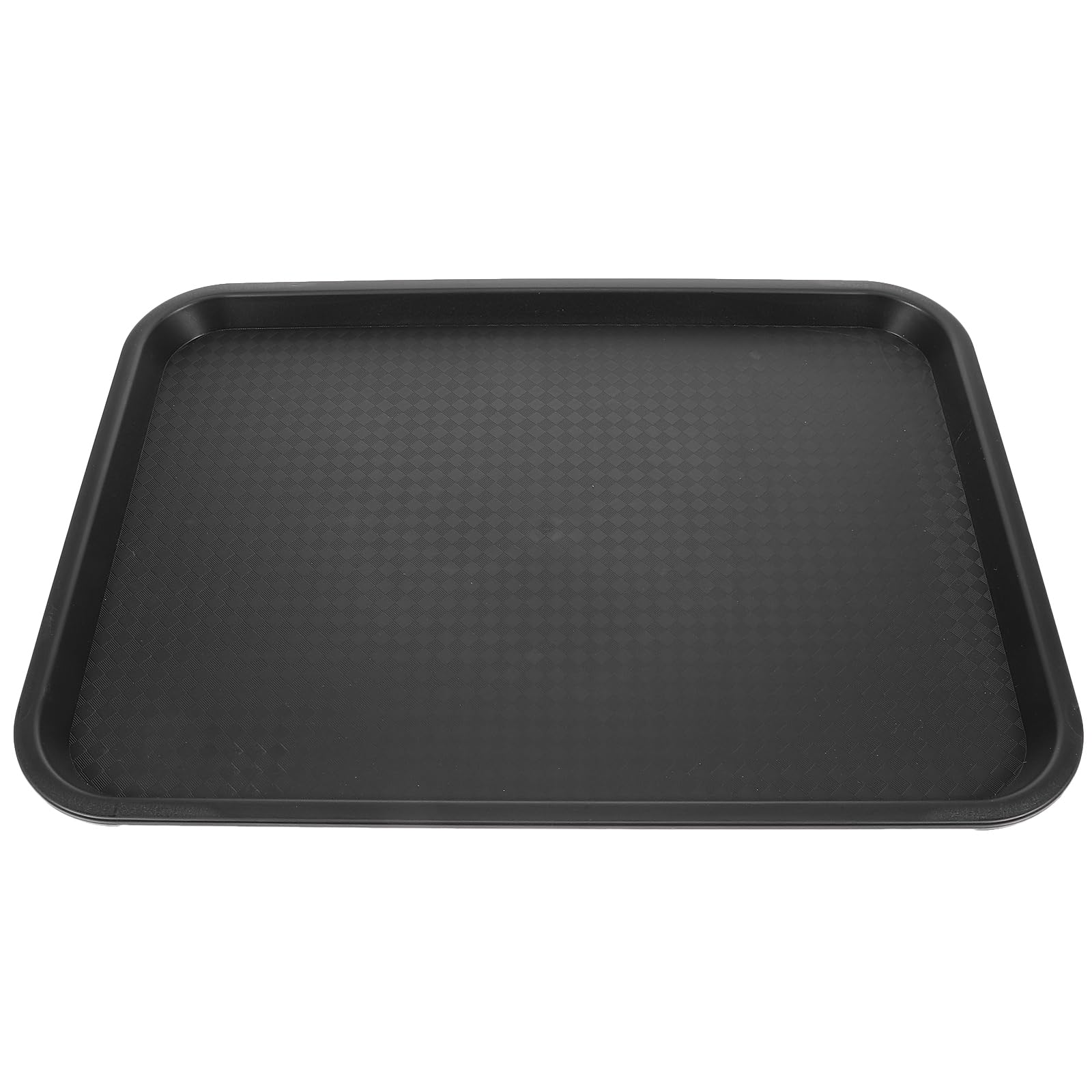 Yardwe Black Plastic Boot Tray - Multi-Purpose Waterproof Shoe Mat for Indoor and Outdoor Use, for Entryways, Mudrooms, and Pet Bowls