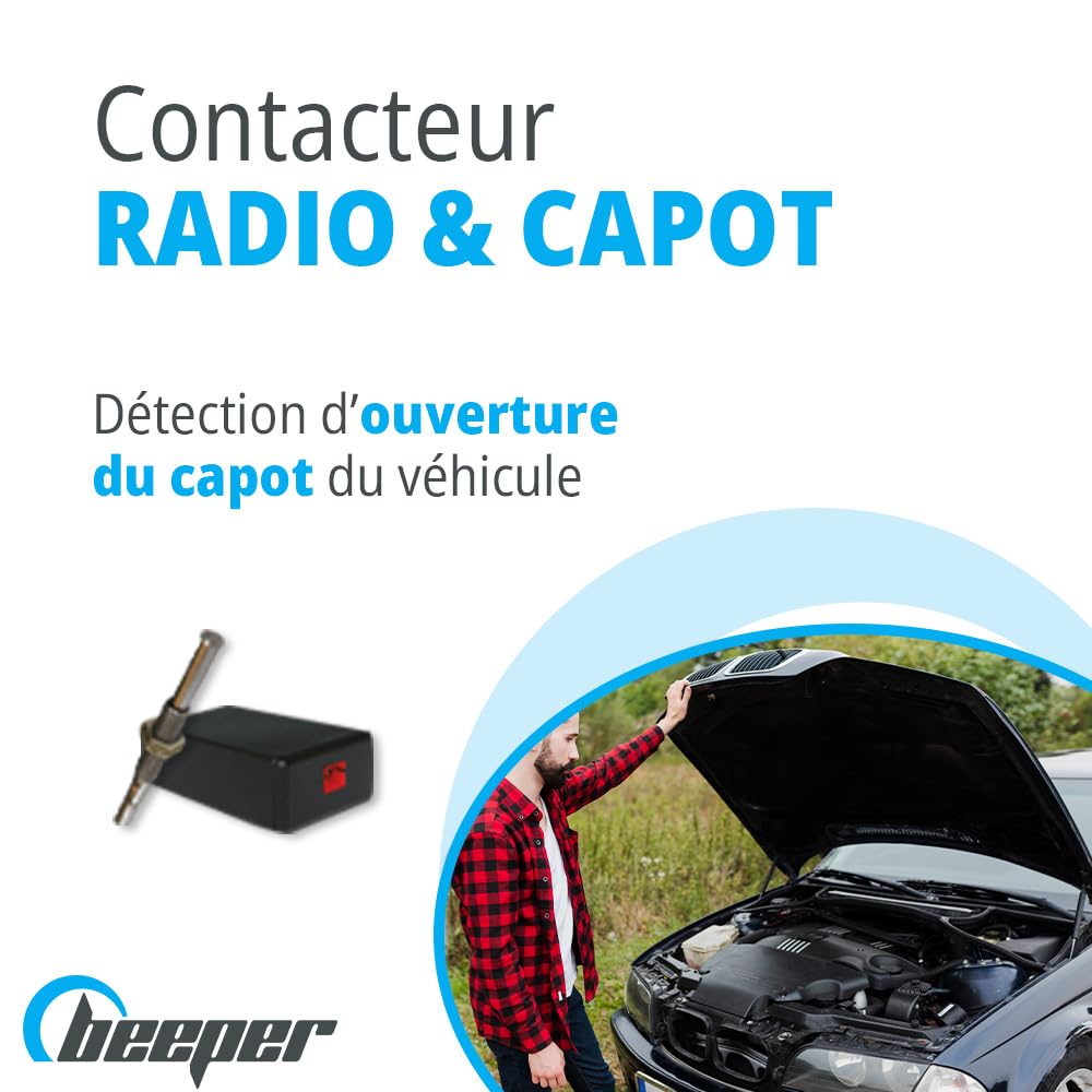 BEEPER - Alarma universal para furgoneta y utilidad XR5VUL + opción Catalytic