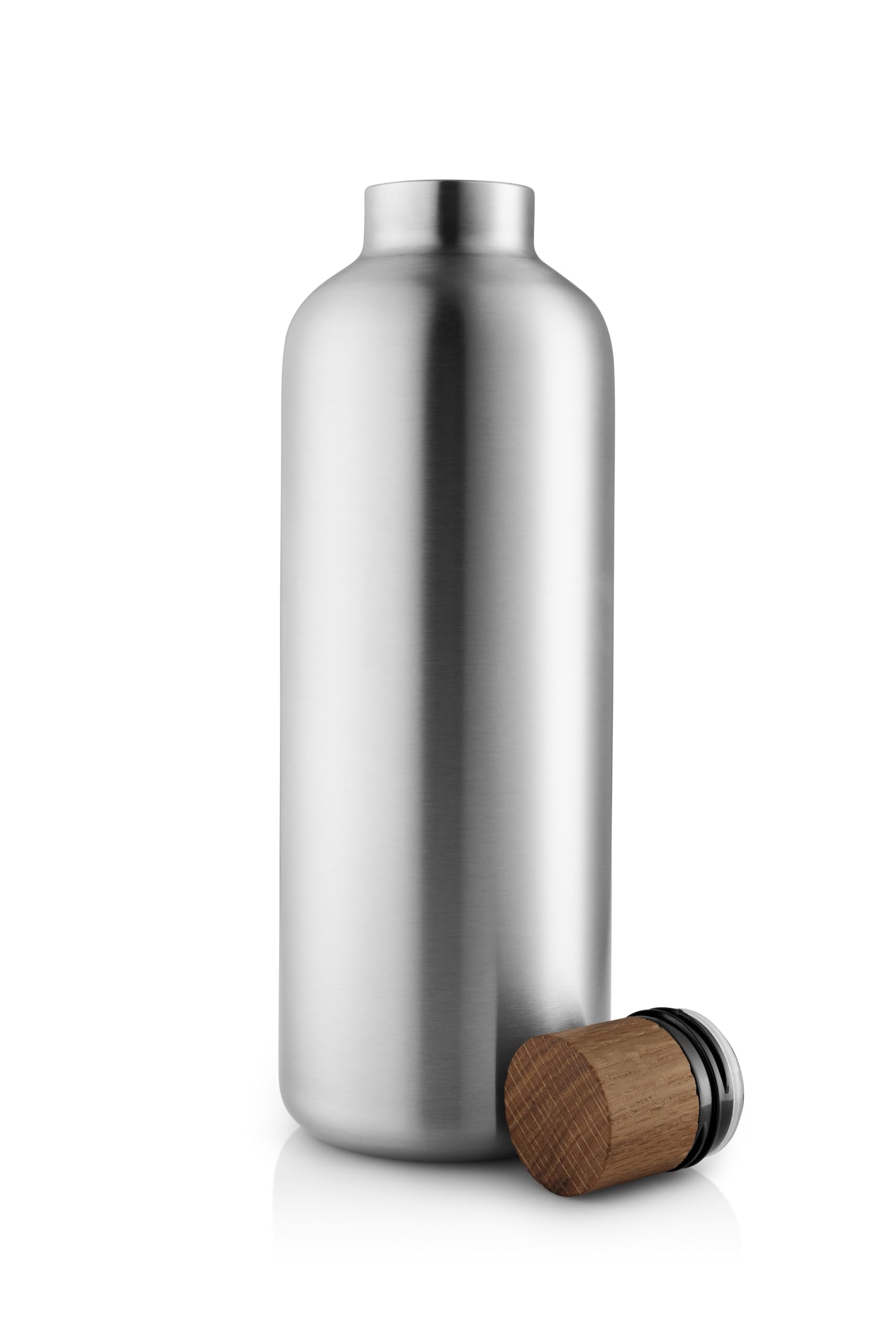 Eva Solo | Liquid Lounge Thermoflasche 1,0 L | Hält Getränke stundenlang kalt - optimal für sonnige Tage im Garten oder im Park | Brushed Steel