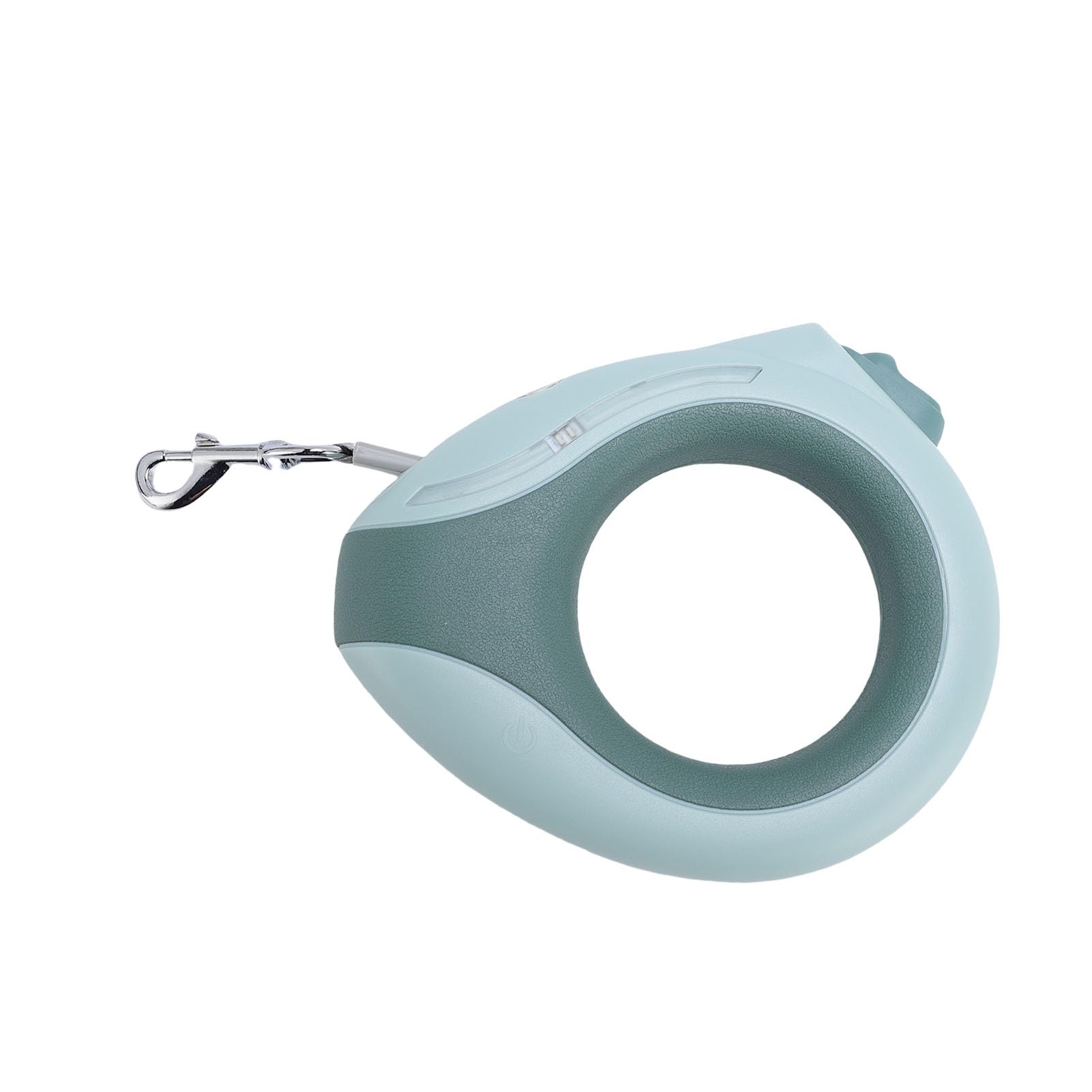 Laisse Rétractable pour Chien, Lumière LED Colorée, Réglage Automatique élégant pour Petits et Moyens Chiens, Conception Robuste (Verte)