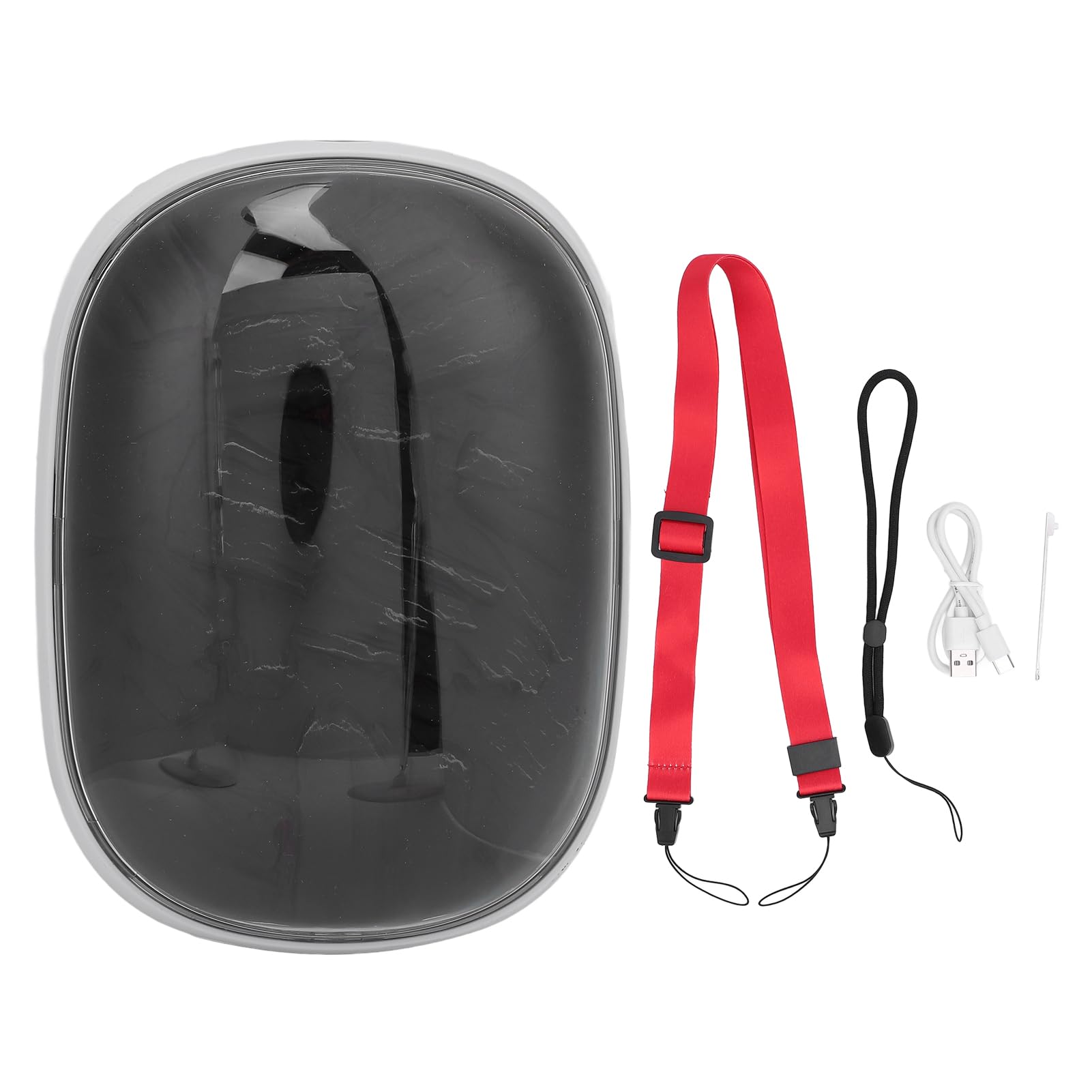 Scaldamani Elettrico Ricaricabile 3 in 1, Scaldamani Elettrico Ricaricabile da 10000 MAh con Ricarica Rapida di Tipo C e 3 modalità di Temperatura, per Campeggio All'aperto, Viaggi Invernali,