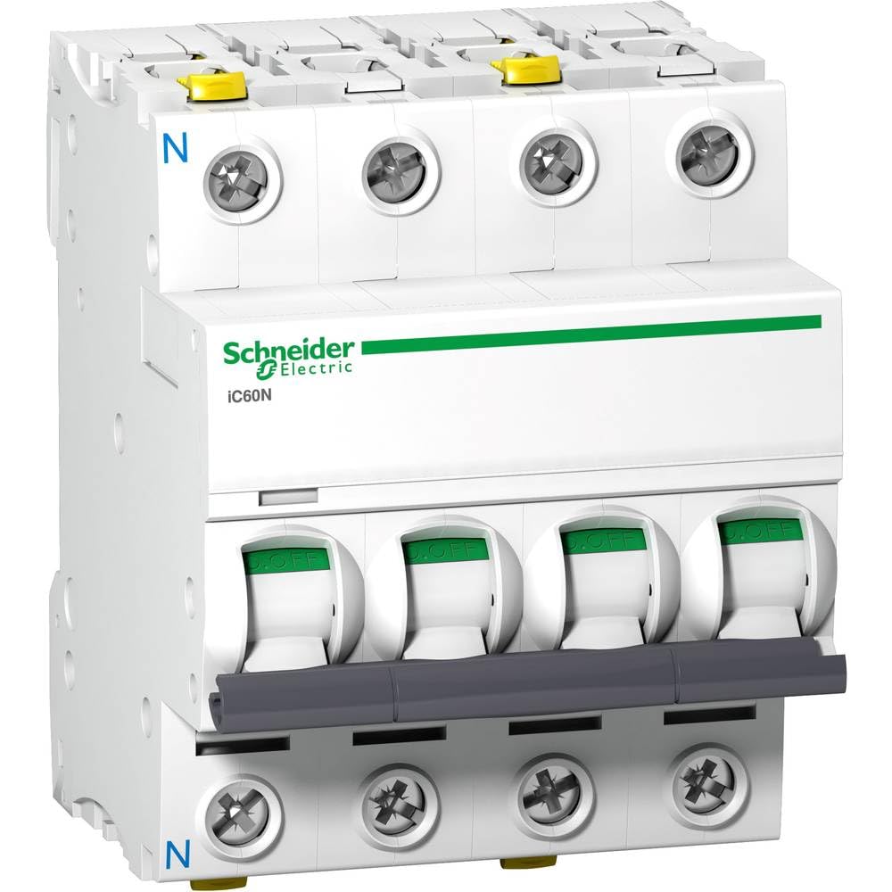 Schneider Electric iC60N MCB Leitungsschutzschalter Typ C 20A 240V, Abschaltvermögen 6 kA Acti 9 DIN-Schienen-Montage