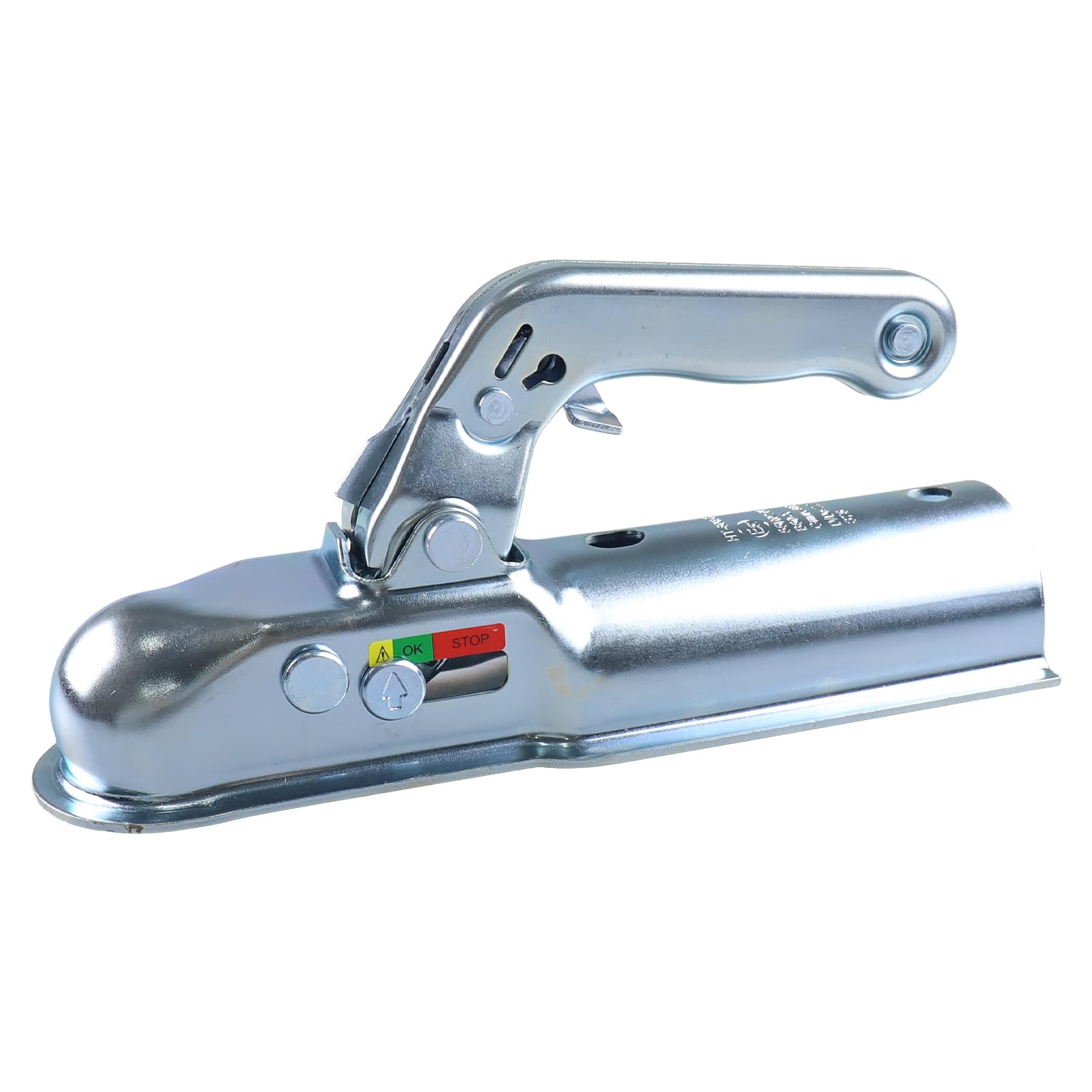 Universal Anhängerkupplung 60mm Kugelkupplung rund 800kg,Zugkugelkupplung 50mm Kugelkopf für PKW, Anhänger, Bootstrailer und Freizeitanhänger