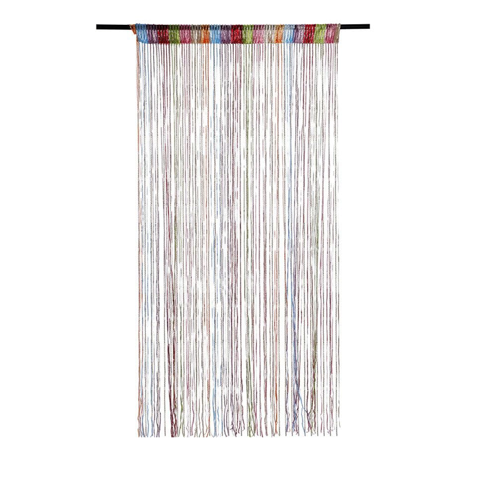 Baketron Multicolor Glitter String Beads Curtains Room Divider Tassel Beaded Door Curtains 100x200cm