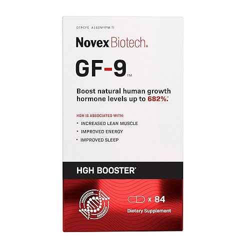 Novex Biotech GF-9 – HGH Boosting Supplement for Men –