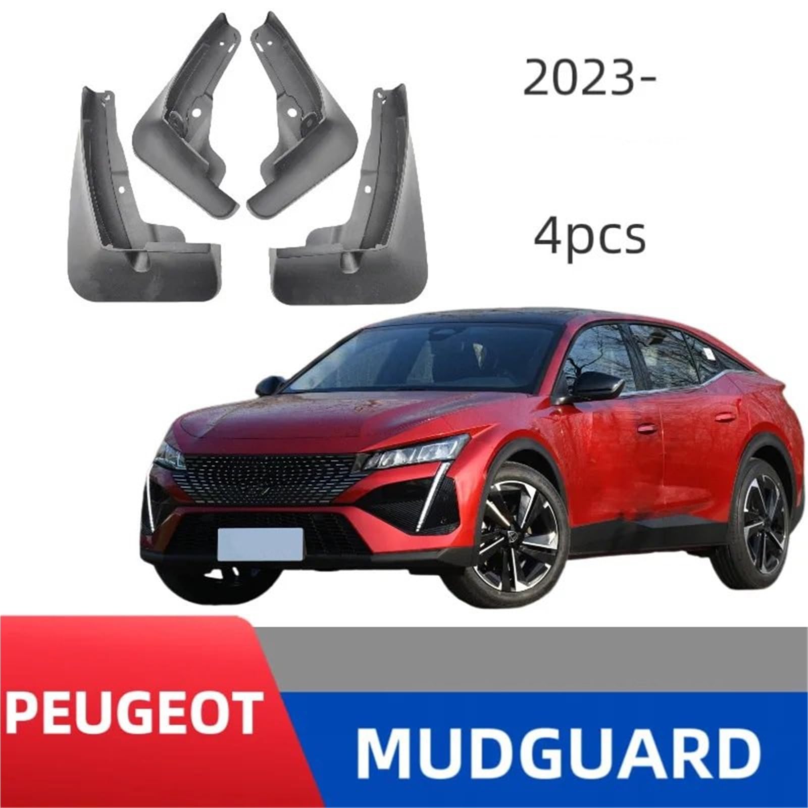 Samochodowe błotniki Pasuje do błotnika samochodowego Peugeot 408X przeznaczonego modyfikacji terenowych