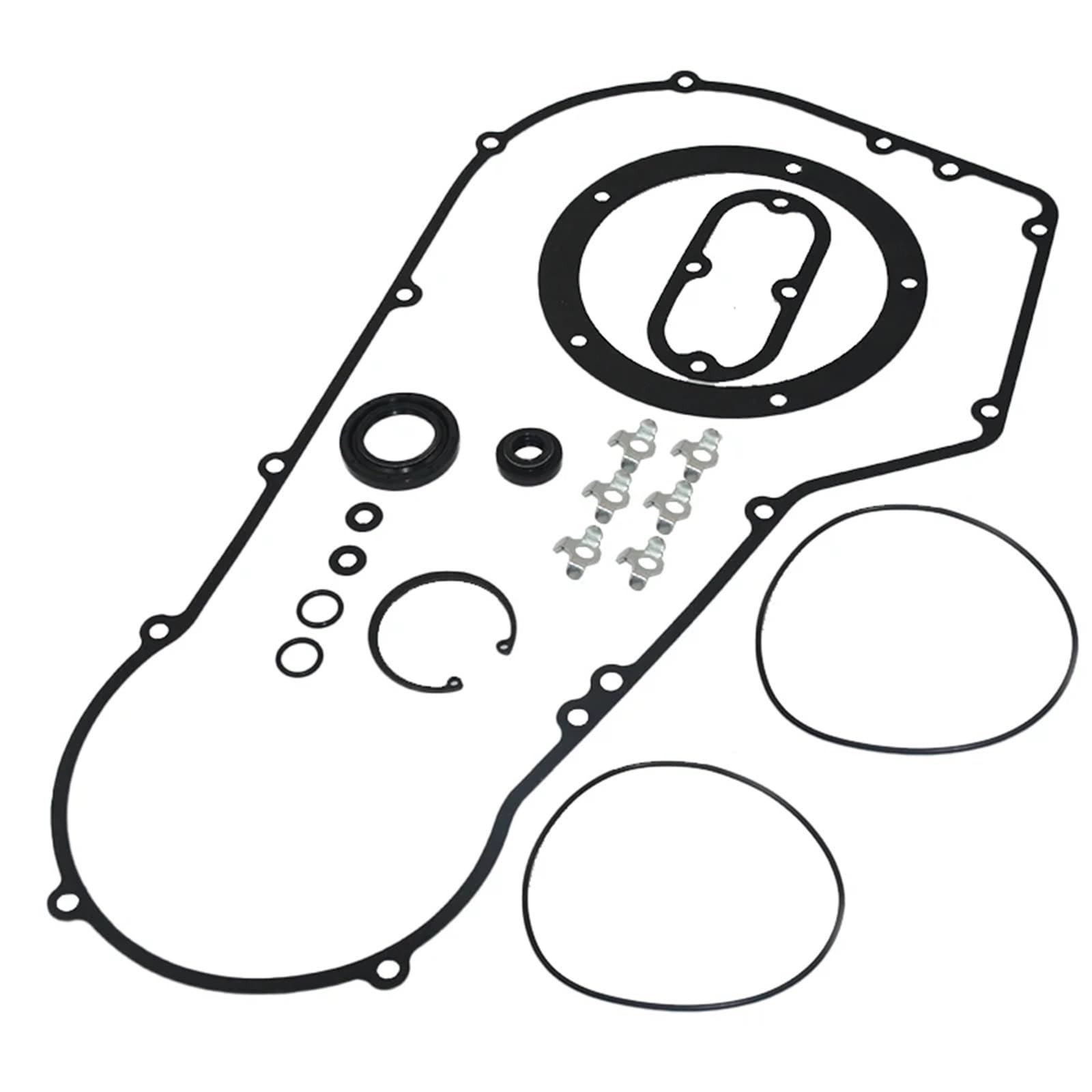 Motorrad Komplette Primäre Dichtung Set Kit Fit Für Harley Softail Dyna 1994-2006 FXD FLST Auspuffdichtungen Zylinderkopfdichtungen