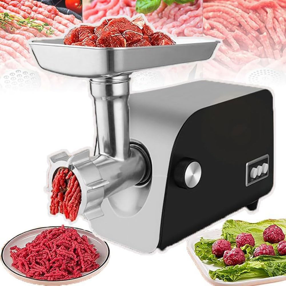 AYCDL 1200w Electric Meat Grinder, Electric Cheese Grater & Meat Grinder, Electric Vegetable Cutter, for Kitchen Restaurant