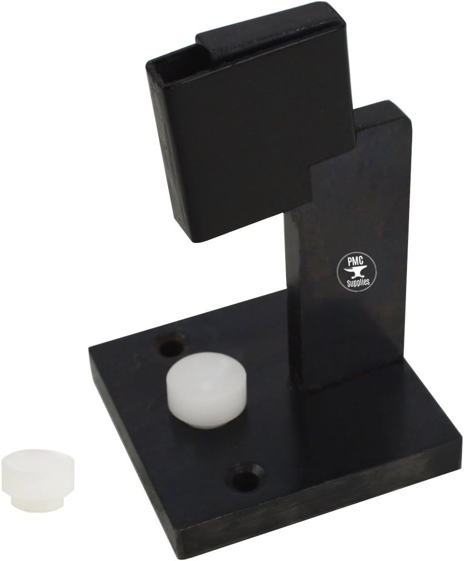 Ring Stamping Holder Nylon Anvil Jewelry Marking Tool Device Jig