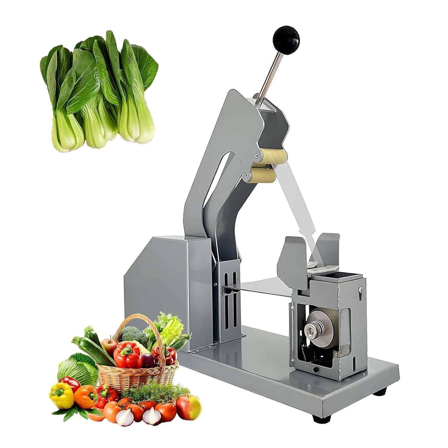 Machine de regroupement manuelle de légumes à hauteur réglable