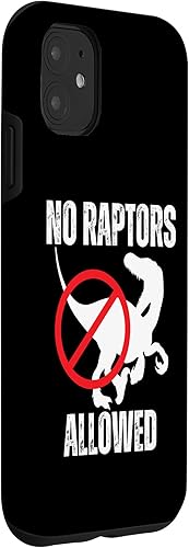Miniatura 9 de iPhone 15 No Raptors Allowed Funny Neighborhood Dino Design Case