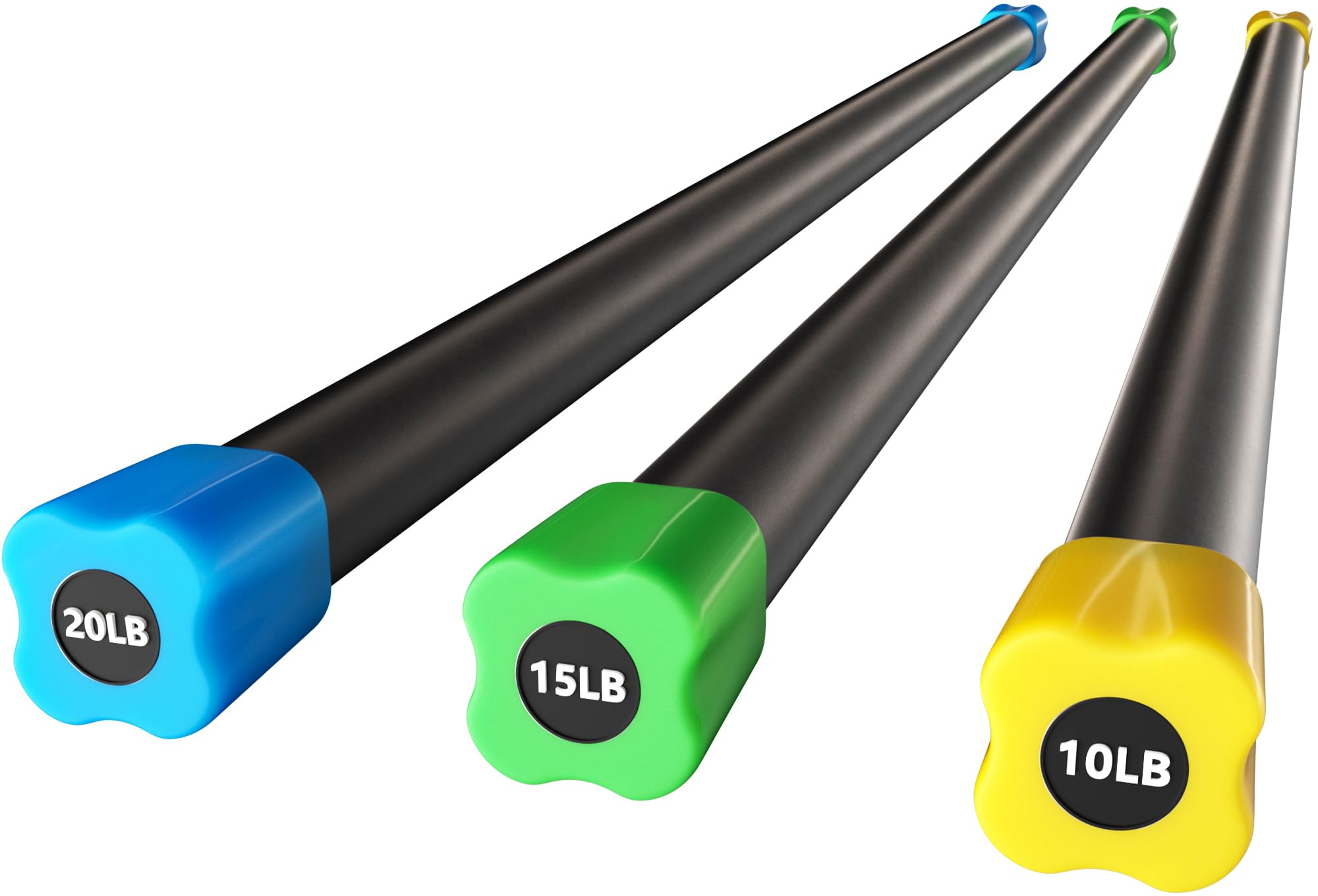 Total Body Workout Weighted Bar Weighted Workout Bar Weighted Exercise Bar, Multiple Sizes