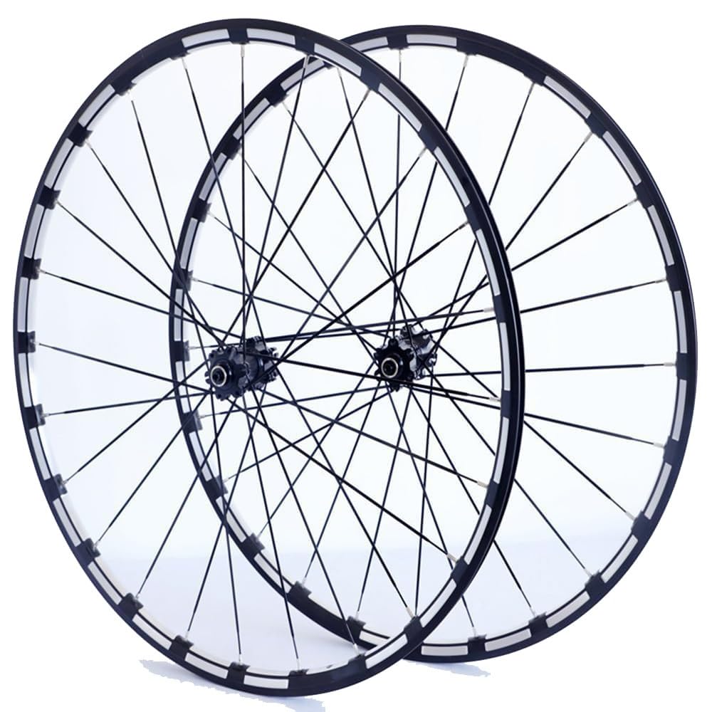 Fahrradräder MTB 26" 27,5" 29" QR Scheibenbremse 7-11-Gang Kassette Naben Lager Mountainbike Felgen Vorne Hinten (B-27.5in)