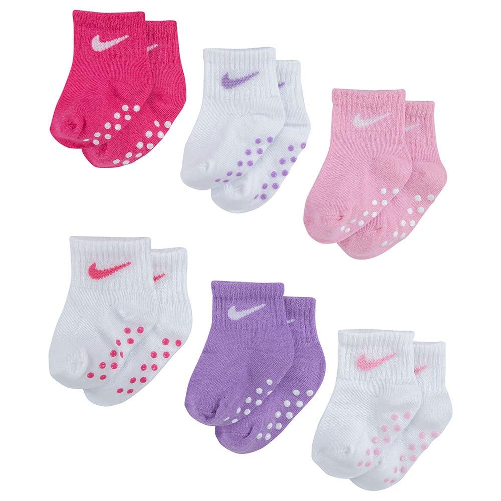 Nike Unisex Young Athletes Toddler Kids SOCKS, Pink, 6 Months EU