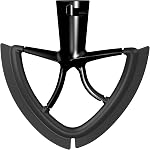 New Metro Design Beater Lames métalliques TH-M Compatible avec KitchenAid 4.5-5 Qt Mélangeur à tête incrustée, noir