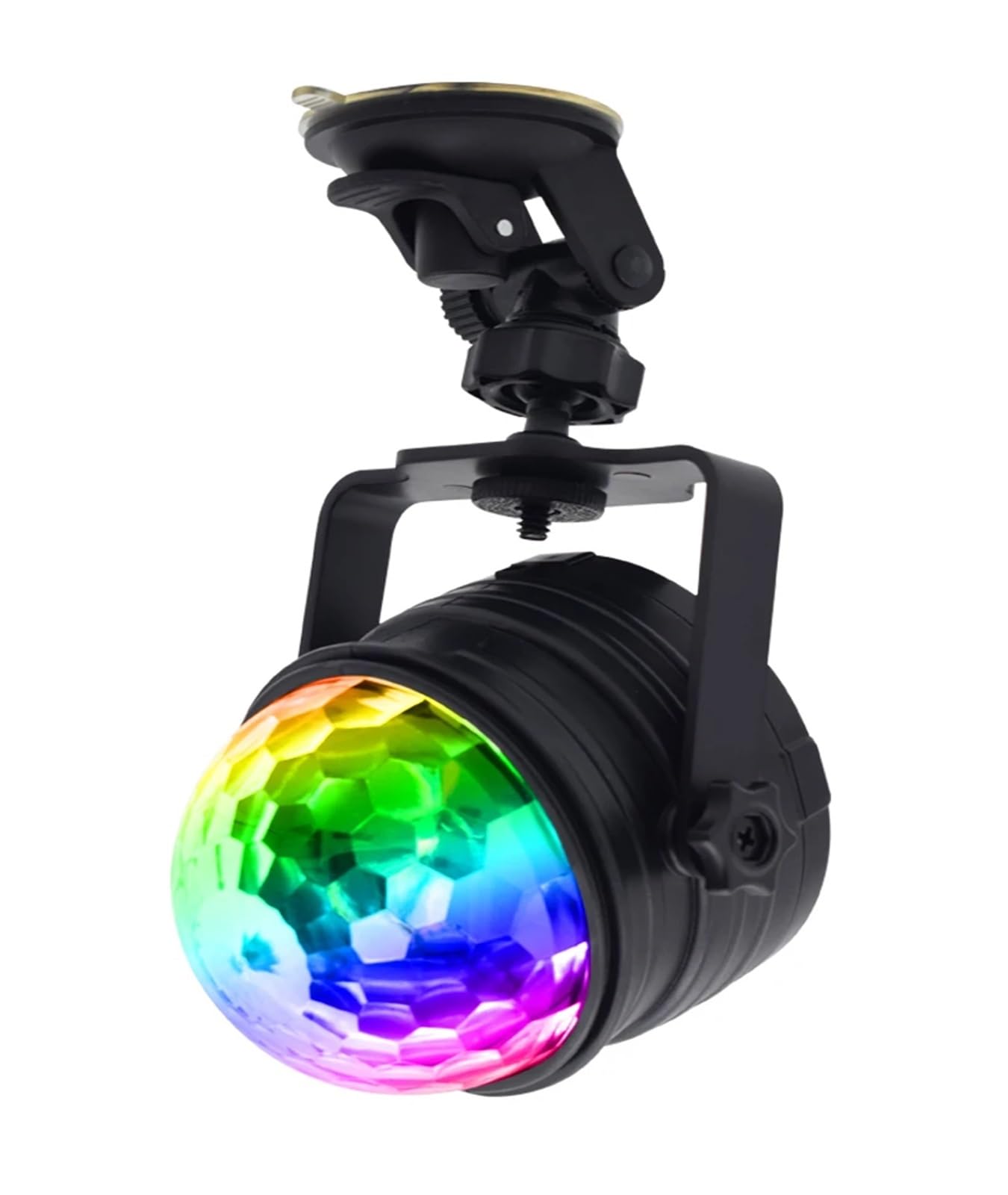 USB Disco Ball Light RGB Colors Sound Activated Remote Control Rotating Star Strobe Dj 7 Modes for Home