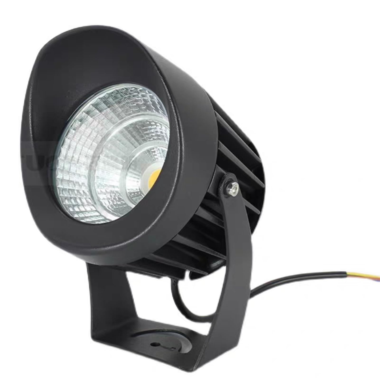 Foco LED Orientable - Lámpara De Paisaje Para Exteriores, Foco LED De Haz Concentrado AC 220V, Focos COB Impermeable IP65 Para Árboles De Jardín, Edificios(Warm white light,35W)