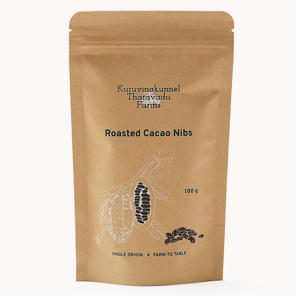 Roasted Cacao Nibs (Organically Grown | Unsweetened | Single Origin | Farm to Table) 100 gms (B0BKR2HY63) Amazon Price History, Amazon Price Tracker