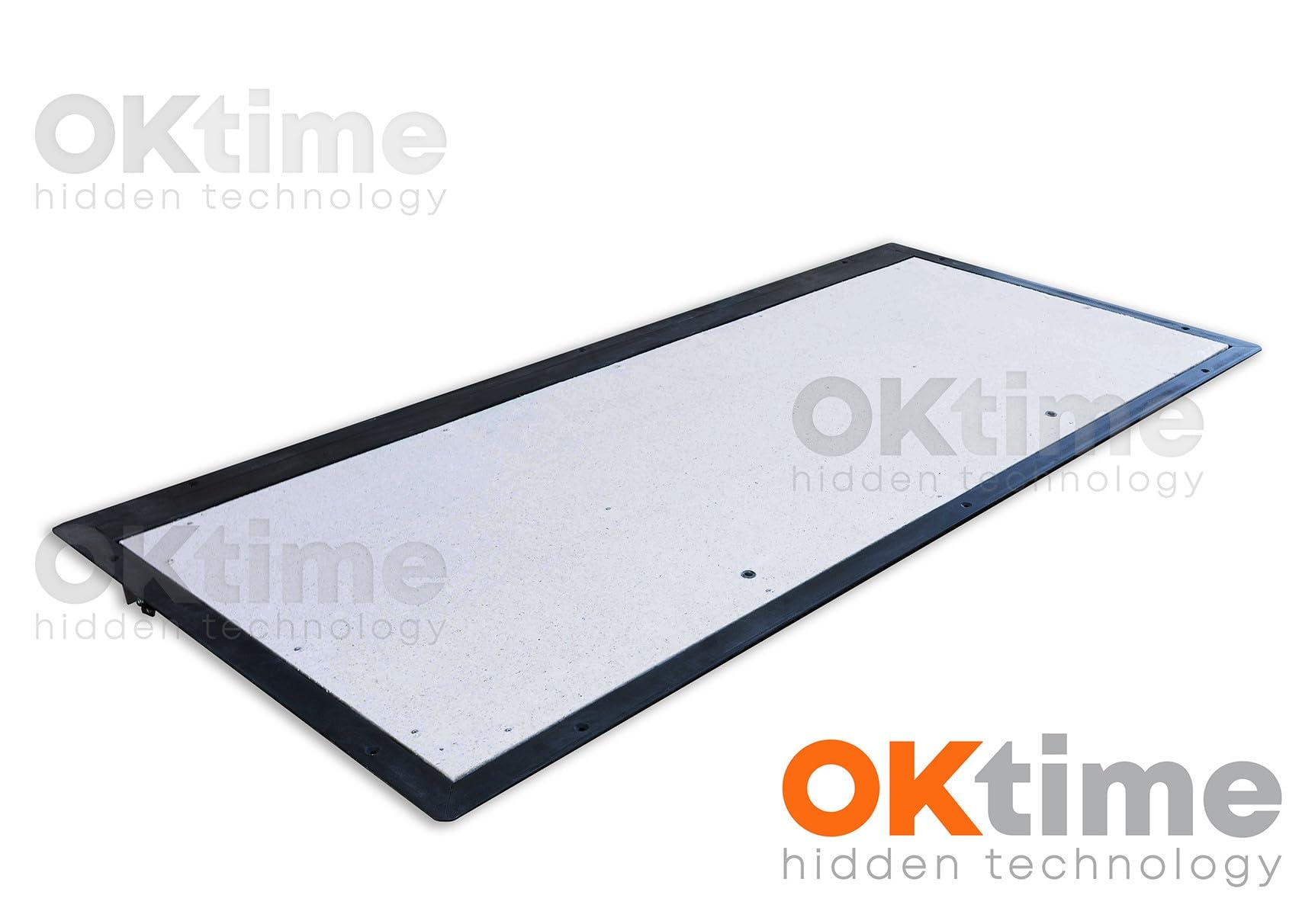 Schachtabdeckung 900 mm x 1800 mm Seitenscharniere, Bodenluke Schachtdeckel Revisionsschacht Kanalschacht