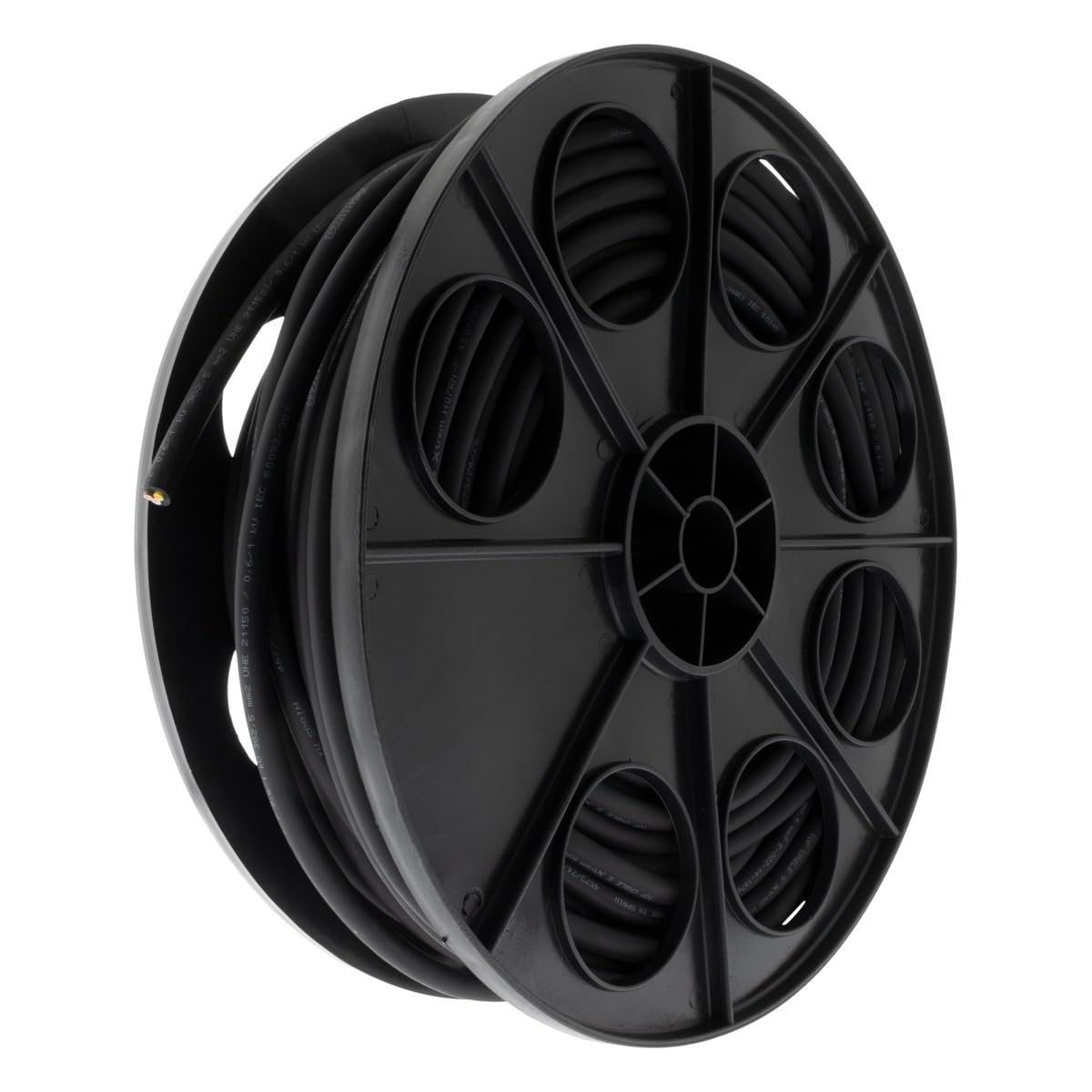 Câble HO7RN-F 3G2,5-60m - noir Zenitech