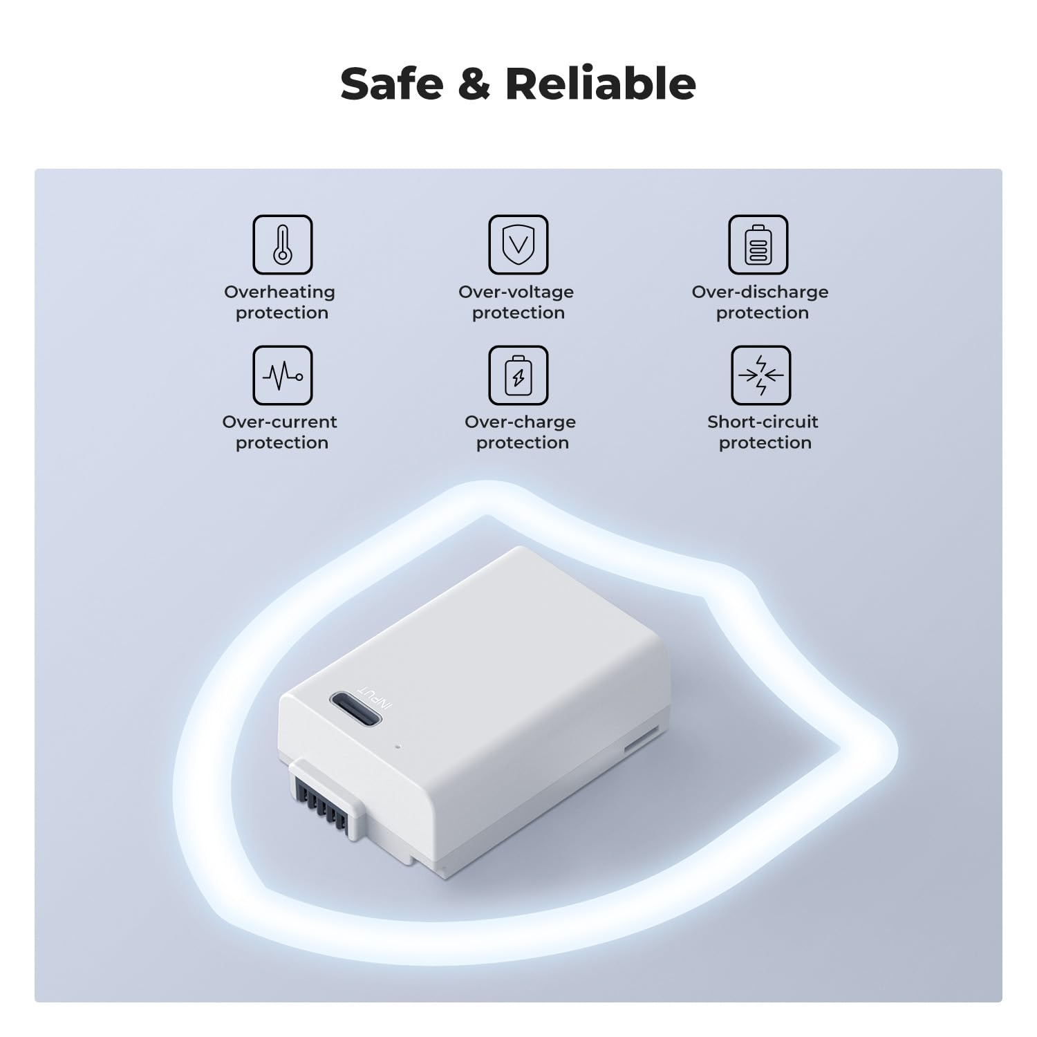 Akumulator K&F CONCEPT EN-EL25 1250 mAh z bezpośrednim portem ładowania typu C do aparatów Nikon Z30, Z50, ZFC, do ładowarki Nikon, model ulepszony, biało-szary