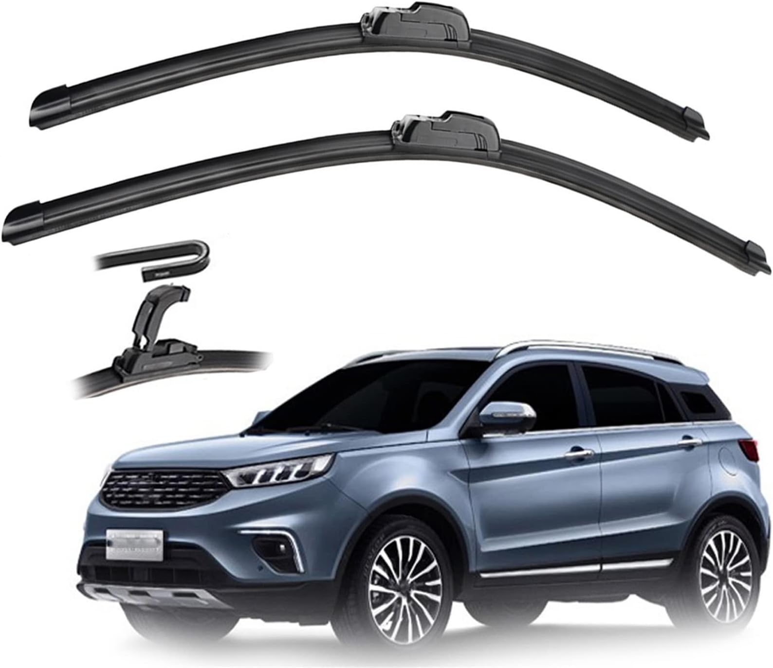 2 Pcs/set Car Front Window Windscreen Wiper Blades Accessories For Ford For Territory SX SY 2004 2005 2006 2007 2008 2009 2010 Windscreen