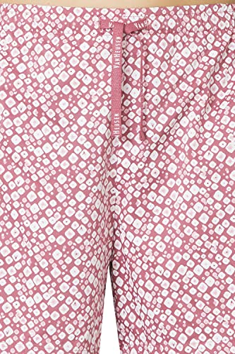 Image of Van Heusen Women's Cotton Lounge Shorts | Lightweight | Breathable Cotton | Relaxed fit | Printed | Comfortable Everyday Wear | Style 55501|Available in Pack of 1 & 2