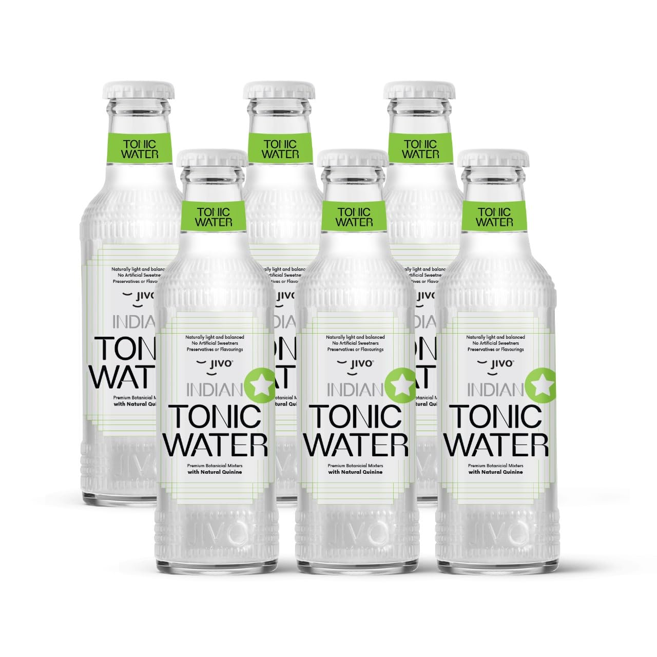 JIVO Indian Citric Tonic Water (Pack Of 6 X 200Ml) | Premium G&T Mixer | Low Calorie Flavoured Drink | 100% Natural Ingredients (B0D5RFT1PS) Amazon Price History, Amazon Price Tracker