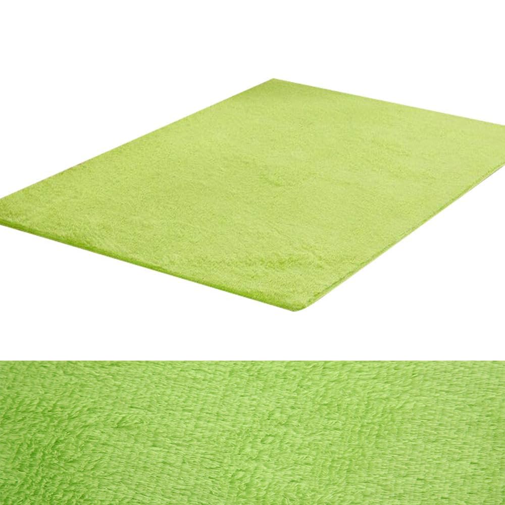 ZuTKekon Ultra Soft Indoor Modern Area Rugs Fluffy Non-Slip Floor Square Carpets Silky Mat for Living Room Bedroom