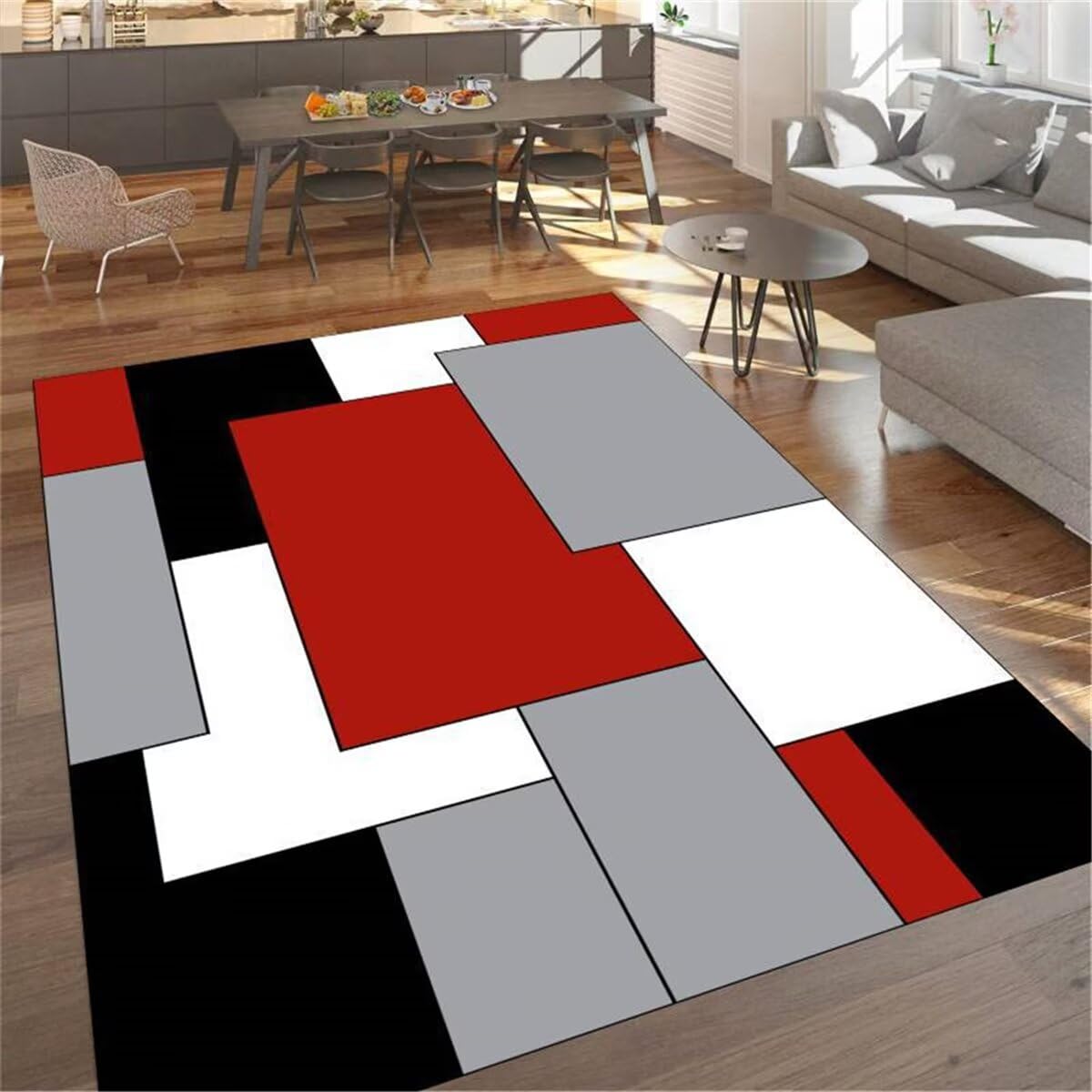 Tapis jeu enfant tapis de sol bureau moderne 180x280cm