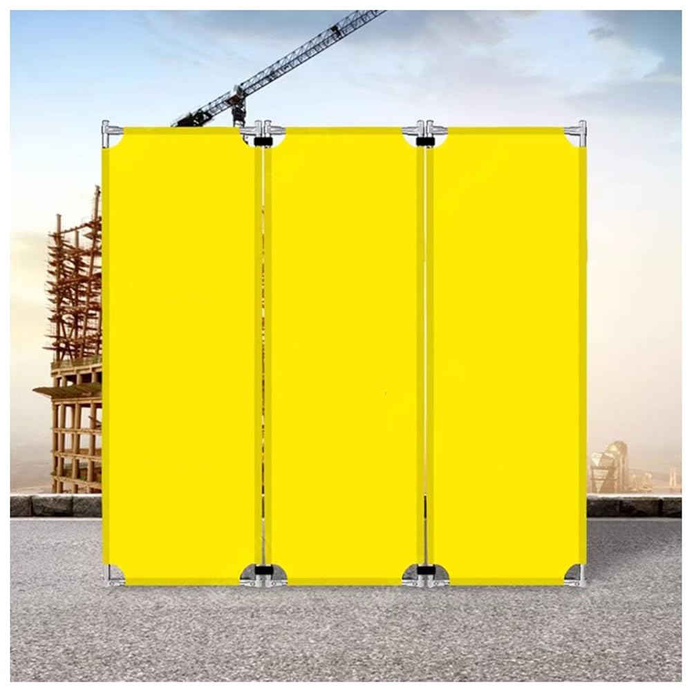 1 Pantalla De Protección Para Soldadura, Cortina Ignífuga Con Estructura De Acero Inoxidable, Diseño Profesional Y Móvil, Para Protección De Talleres(58x120cm)