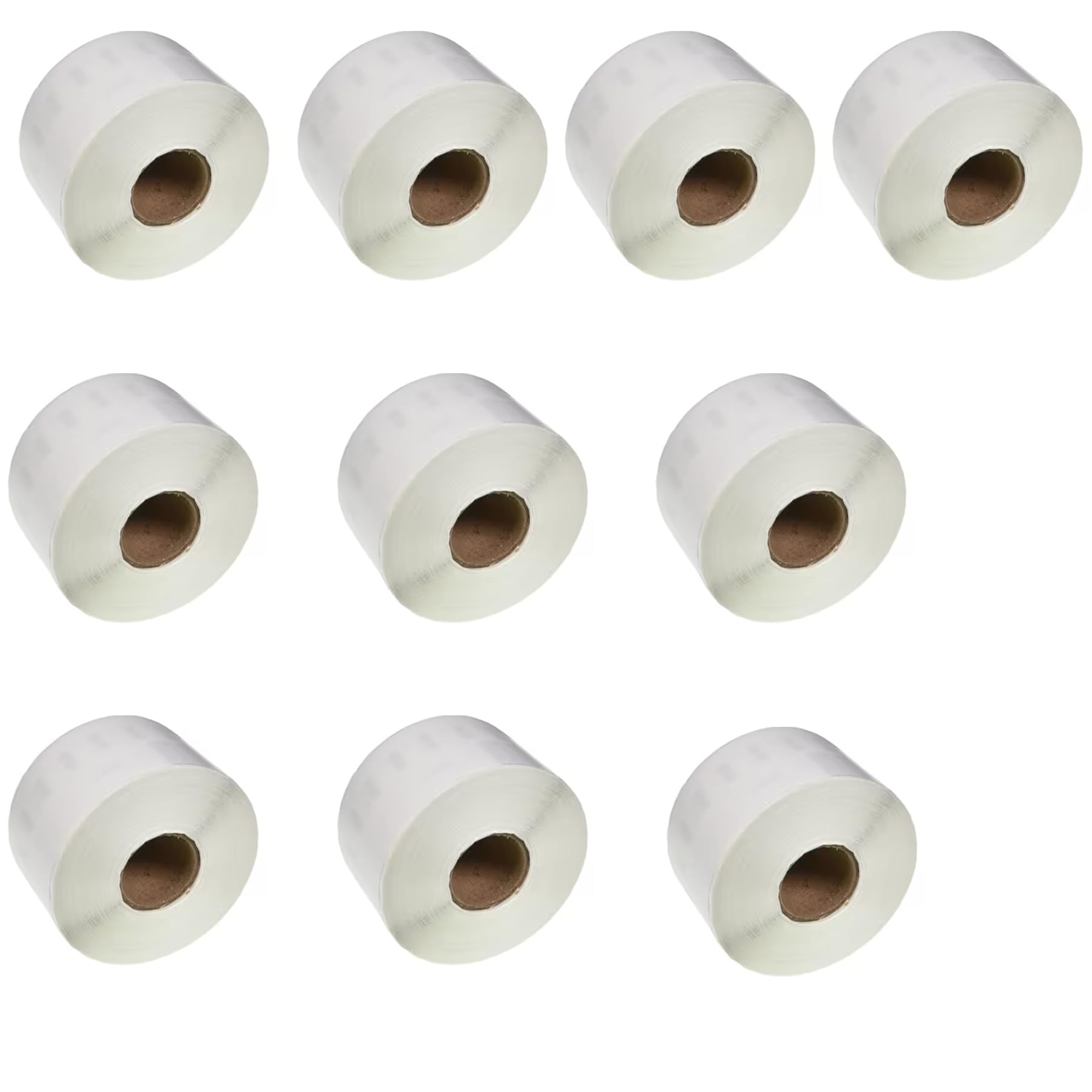 99012 Compatible Address Labels Rolls for Dymo Label Writer & Seiko Label Printers 99012 – 36 x 89mm - 260pcs/roll Pack of (1, 3, 5, 10, 20, 30, 50) (10 x Roll White, 99012 – 36 x 89mm - 260pcs/roll)