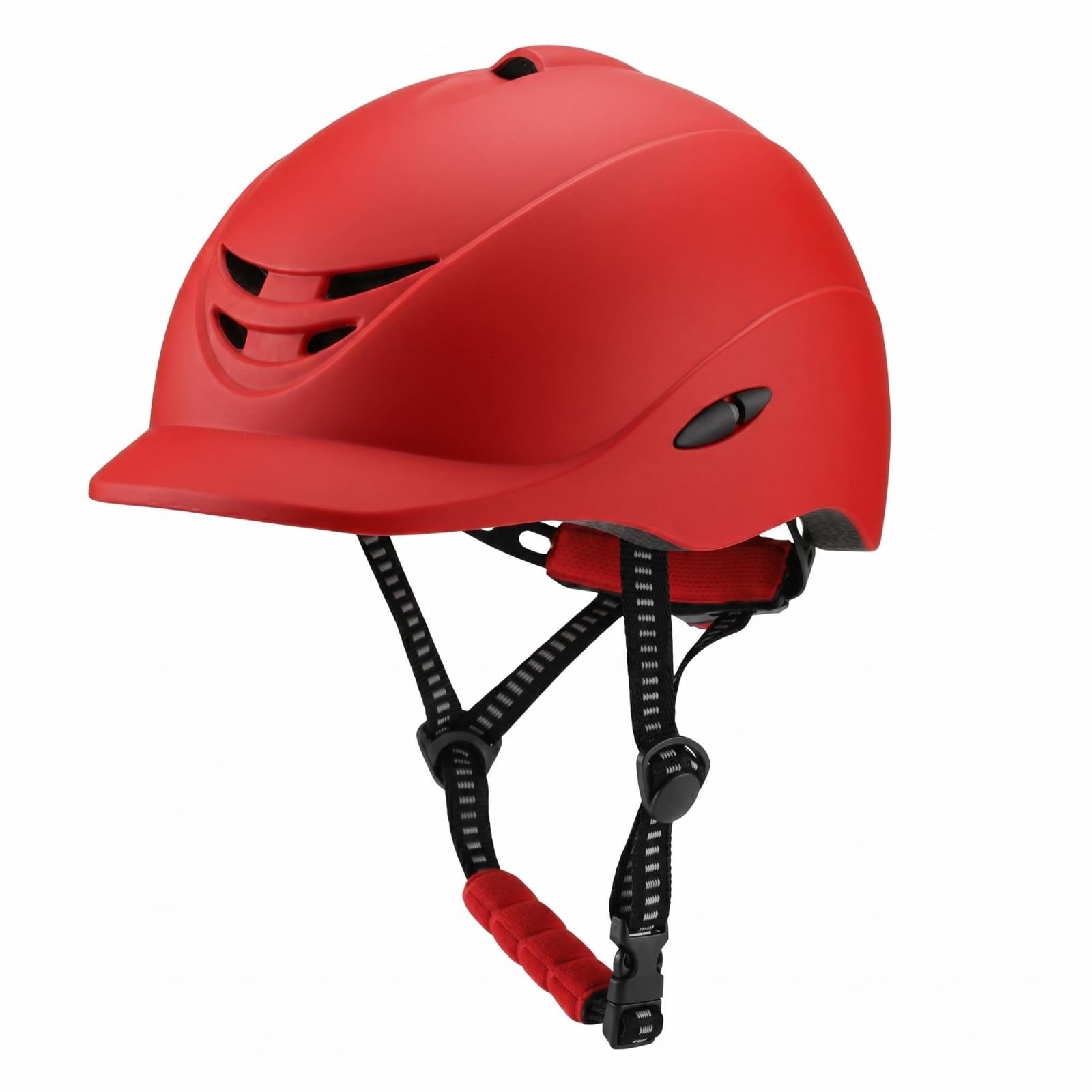 Casco Ecuestre Ajustable Carcasa Rígida Casco Ecuestre Ventilado Ligero Protección Deportiva
