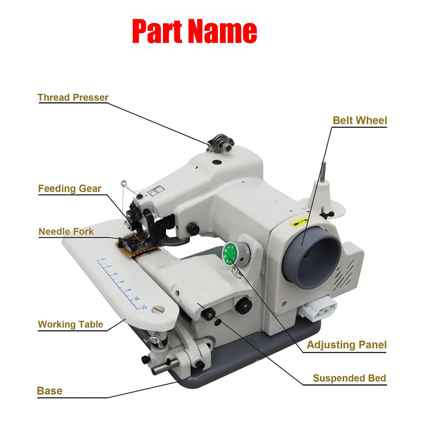 Máquina de coser portátil, máquina de dobladillo con puntada invisible, máquina de coser de modista, máquina de coser de puntada invisible de escritorio, máquina de coser con dobladillo invisible