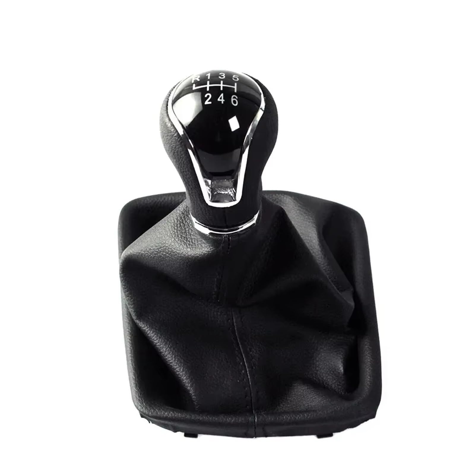 YLMKMVLCZC 5/6 Speed Gear Shift Knob for Leon III MK3 2012-2020 LHD with Shifter Level Stick Gaiter Boot Dust Cover Gear Shift Knob Lever