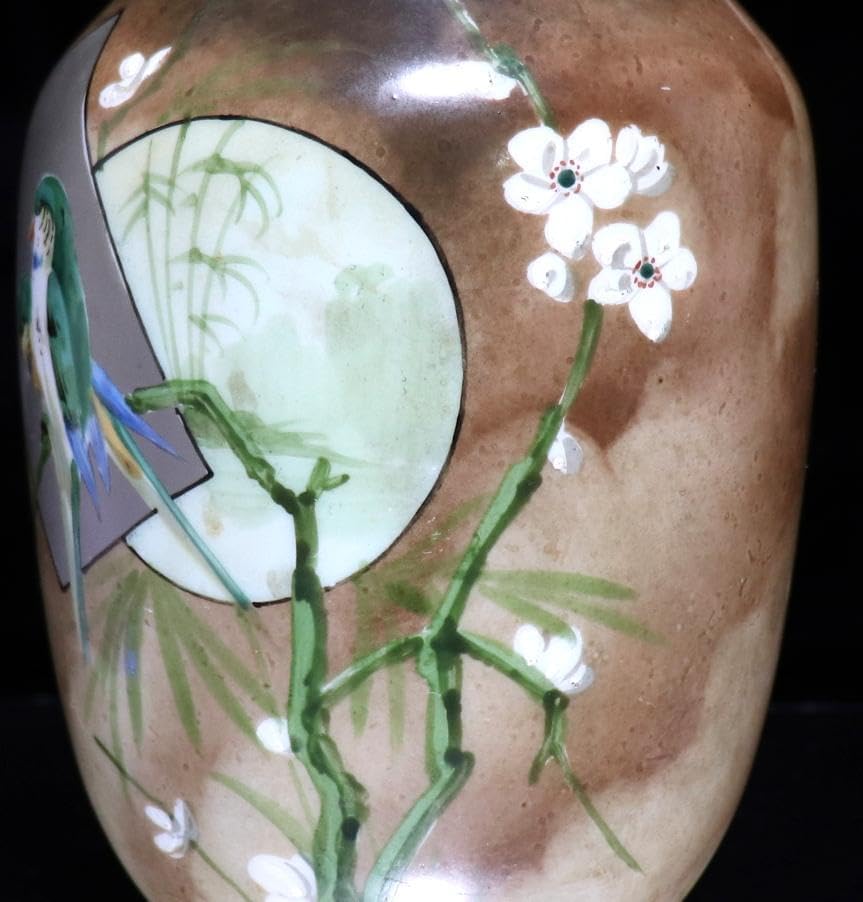 オールド・バカラ レアカラー ジャポニスム花瓶 オパーリンクリスタル