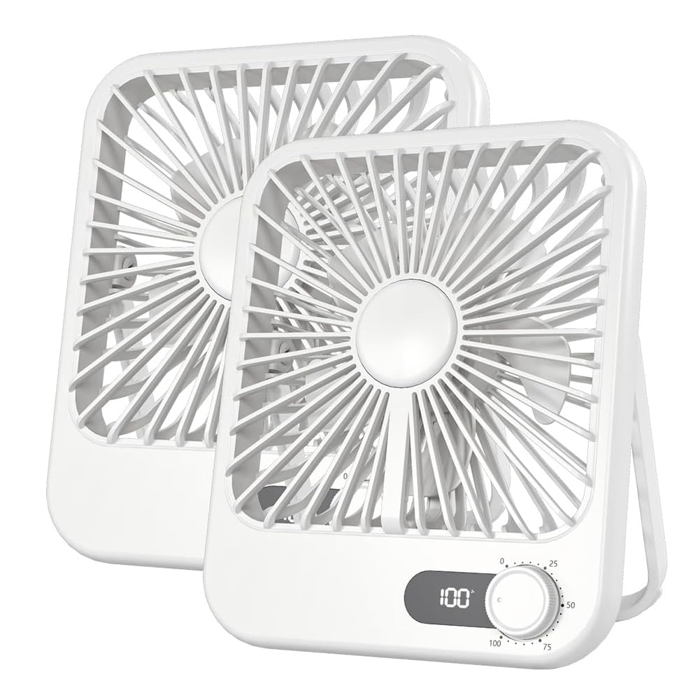 Ventilateur portable rechargeable contre la chaleur mini ventilateur silencieux de table