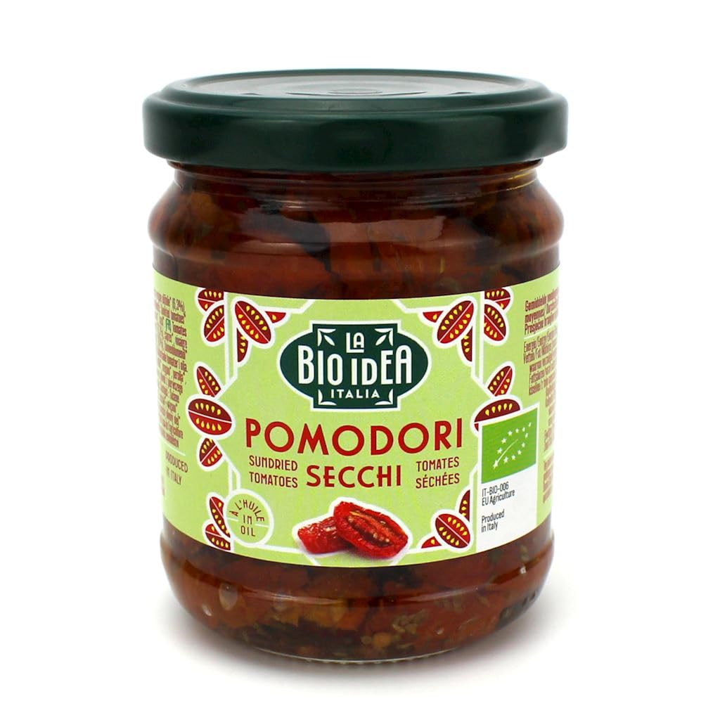 Tomates secos en aceite de oliva BIO 190g - La Bio Idea