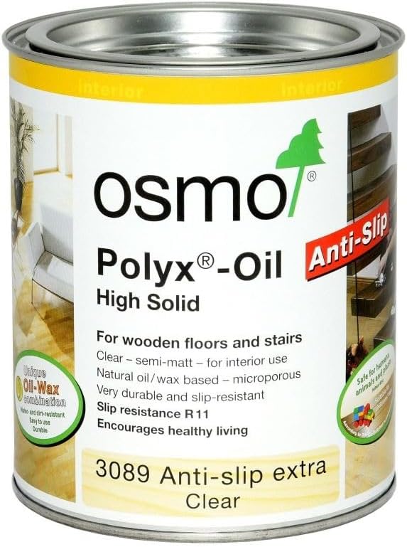 Hard Wax Oil OSMO Aceite De Cera Dura Polyx 0.75 L (25.3 Fl Oz Per Legno - Foto 9