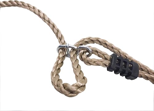 Miniatura 3 de 2 correas de nailon ajustables de longitud resistente para colgar en el árbol (400 libras limitadascada una) para columpios al aire libre, hamacas,