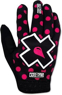 Muc Off Unisex Fahrrad Handschuhe, Pink Polka, 2XL, 2010