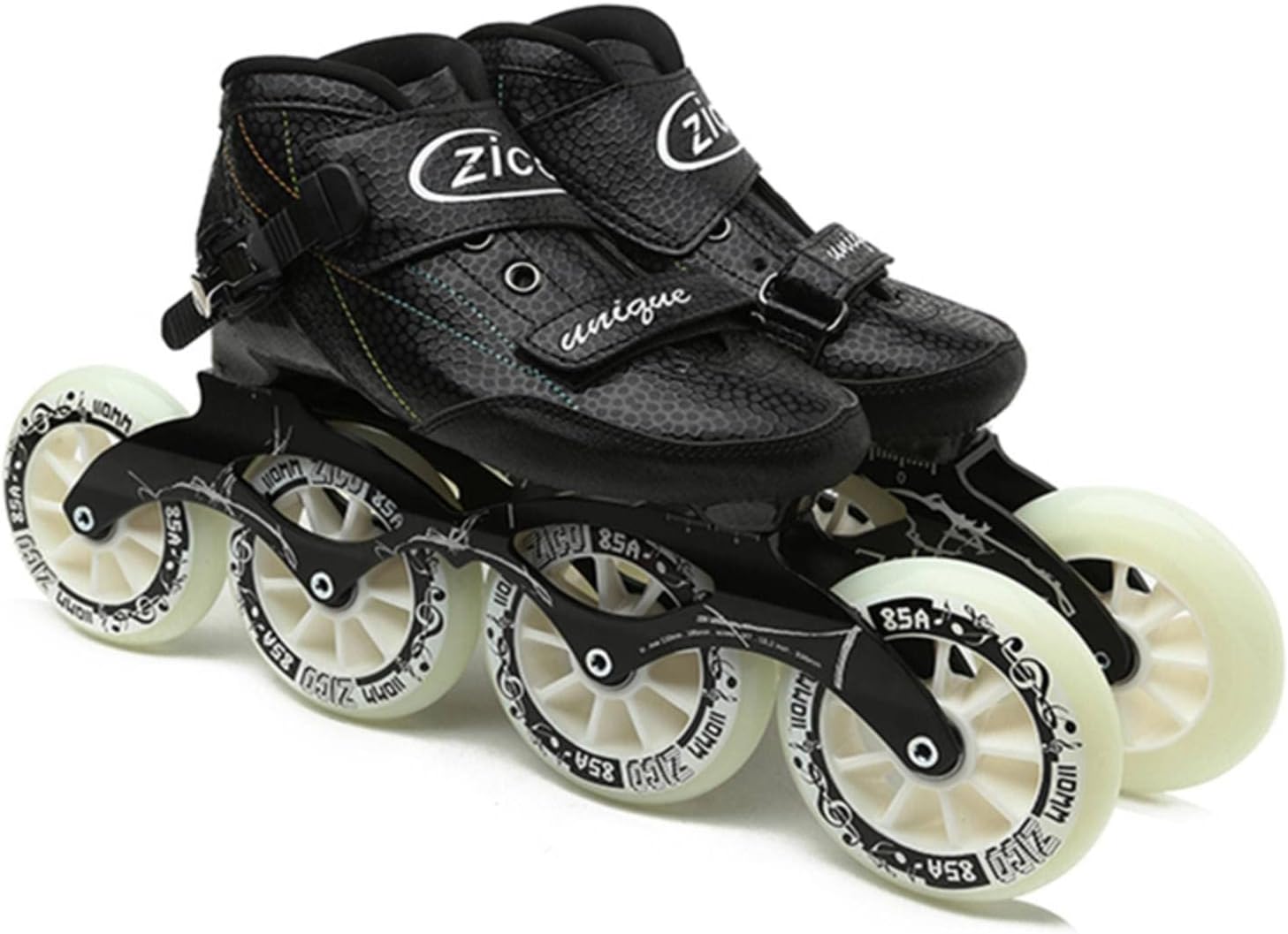 NC Outdoor Speed Racing Long Street Trace Asphalt Road Inline Speed Skates Shoes Carbon Fiber Adults Kids Sport Roller Patines E U48