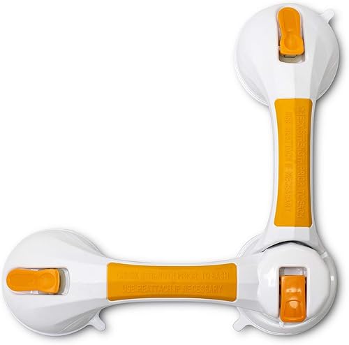 Miniatura 5 de McKesson Barra de agarre giratoria de plástico para baño, 9.75 pulgadas de largo, 1 unidad