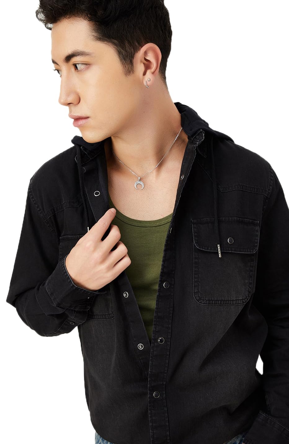 max Men's Cotton Standard Length Classic Jacket Coat-picture-11
