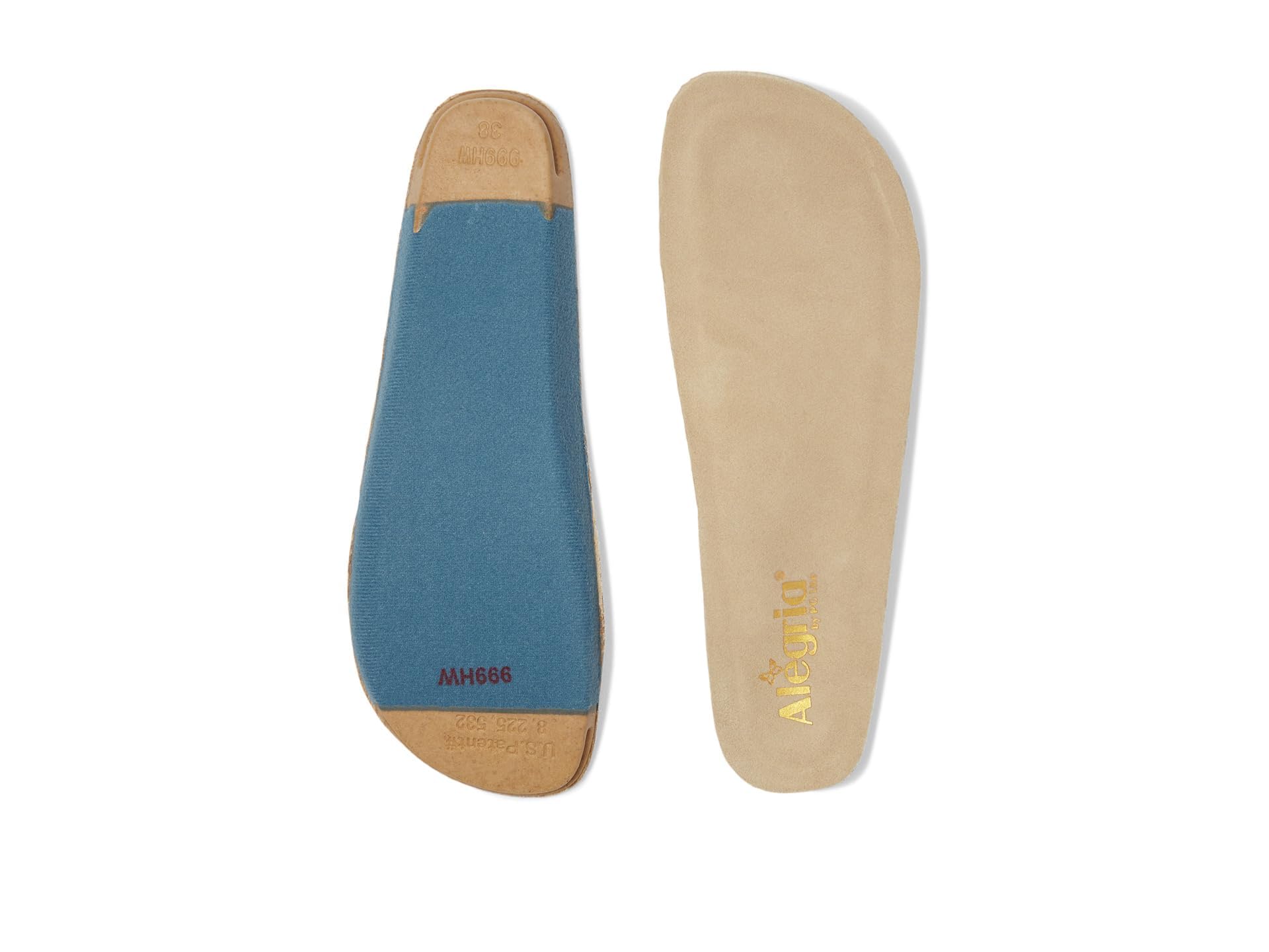 Alegria Enhanced Arch Footbed Tan 1 36 (US Women's 6-6.5)