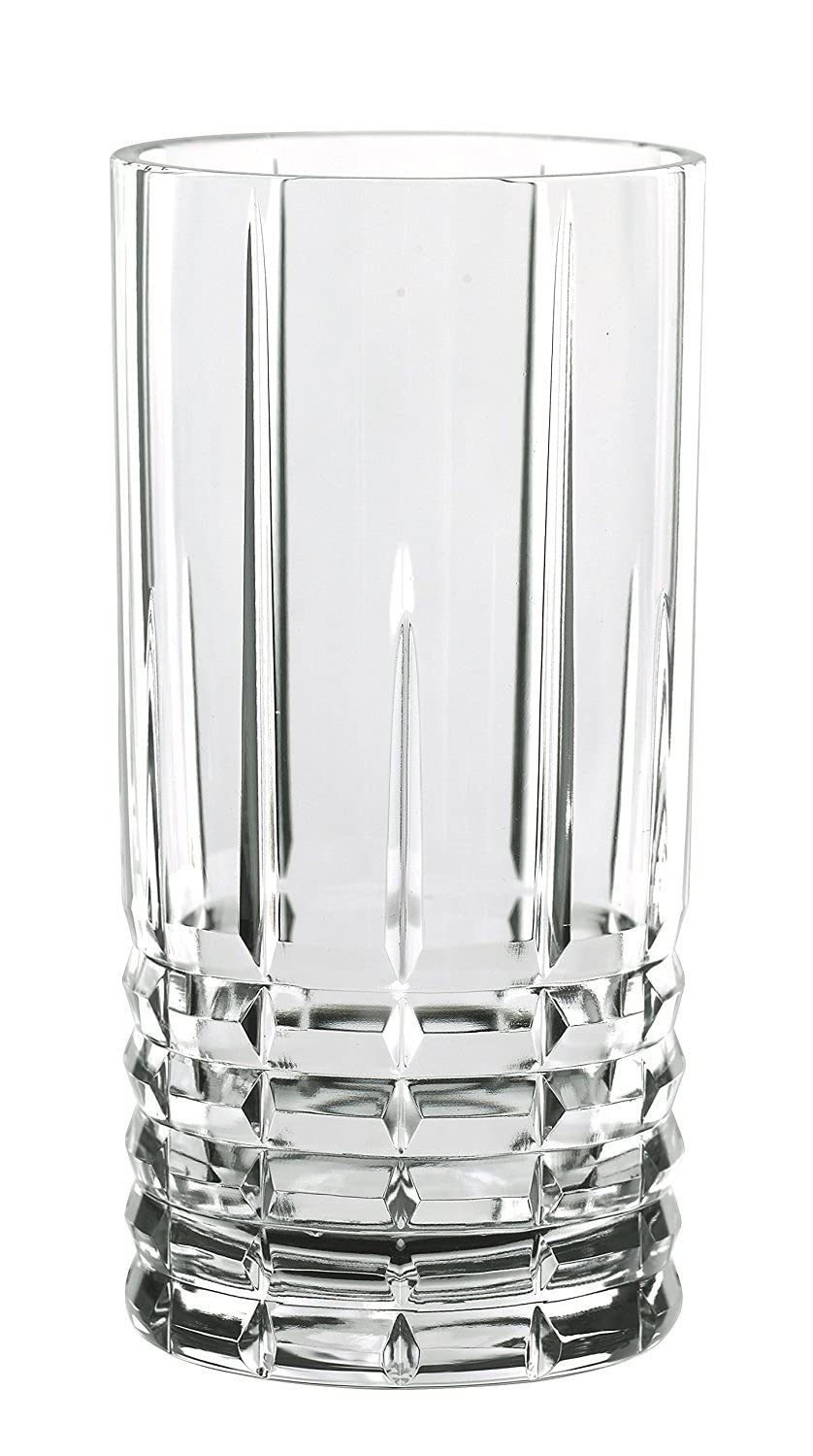 Nachtmann Highland Longdrink-Glas, Kristall, Cocktailglas, Collins, 8 Stück, 445.0 ccm, Zylindrisch, Wiederverwendbar, 15.1 cm hoch, für Zuhause, Modern, Cocktailparty